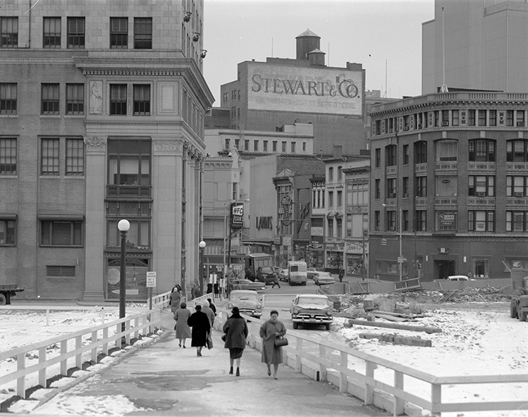 Stewart's Downtown Baltimore store, 1963